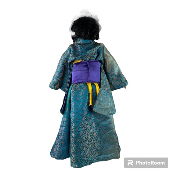 Rare Vintage Pat Dezinski Mei Su Asian Porcelain Doll Articulated Head Signed - Picture 2 of 16